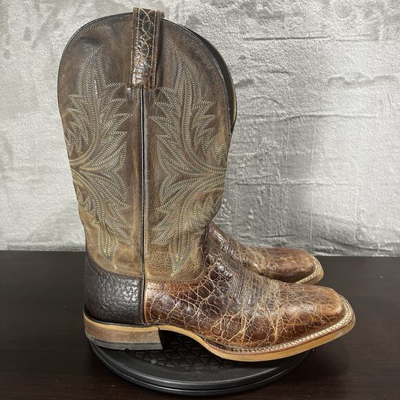 Ariat Men’s Size 10.5 D Cowhand Performance Western Cowboy Slip On Boots - Picture 1 of 10